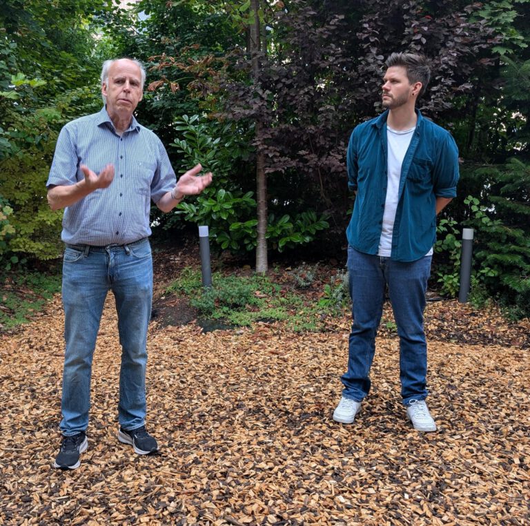 Landtagskandidat Pascal Haggenmüller in Graben-Neudorf